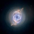 The Cat's Eye Nebula - Dying Star Creates Fantasy-like Sculpture of Gas and Dust