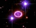 A String of &#039;Cosmic Pearls&#039; Surrounds an Exploding Star