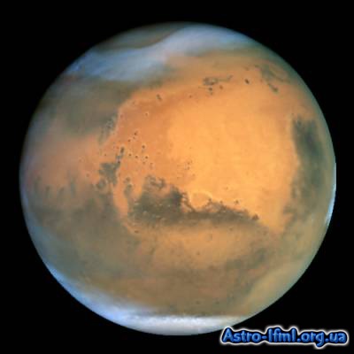 Mars Dust Storm Brews in Hellas Basin and Northern Polar Cap