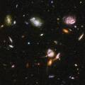 Galaxies on a Collision Course in the Hubble Ultra Deep Field Image