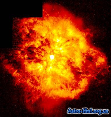 Nebula M1-67 around Star WR124