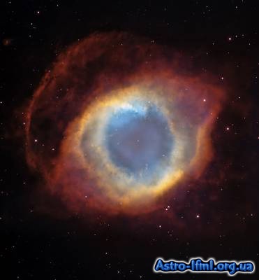 The Helix Nebula, a Gaseous Envelope Expelled By a Dying Star